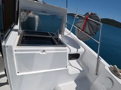 Green Octopus 33, a Bali Catspace OW catamaran at Pirovac, Croatia