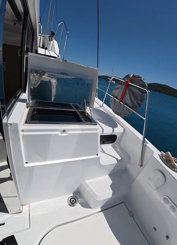 Green Octopus 33, a Bali Catspace OW catamaran at Pirovac, Croatia