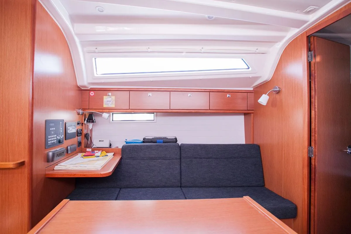 Salon of Nancy, a Bavaria Cruiser 37 sailboat at Dubrovnik, Croatia