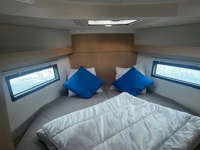 Simea, a Bavaria C38 sailboat at Marseille, France
