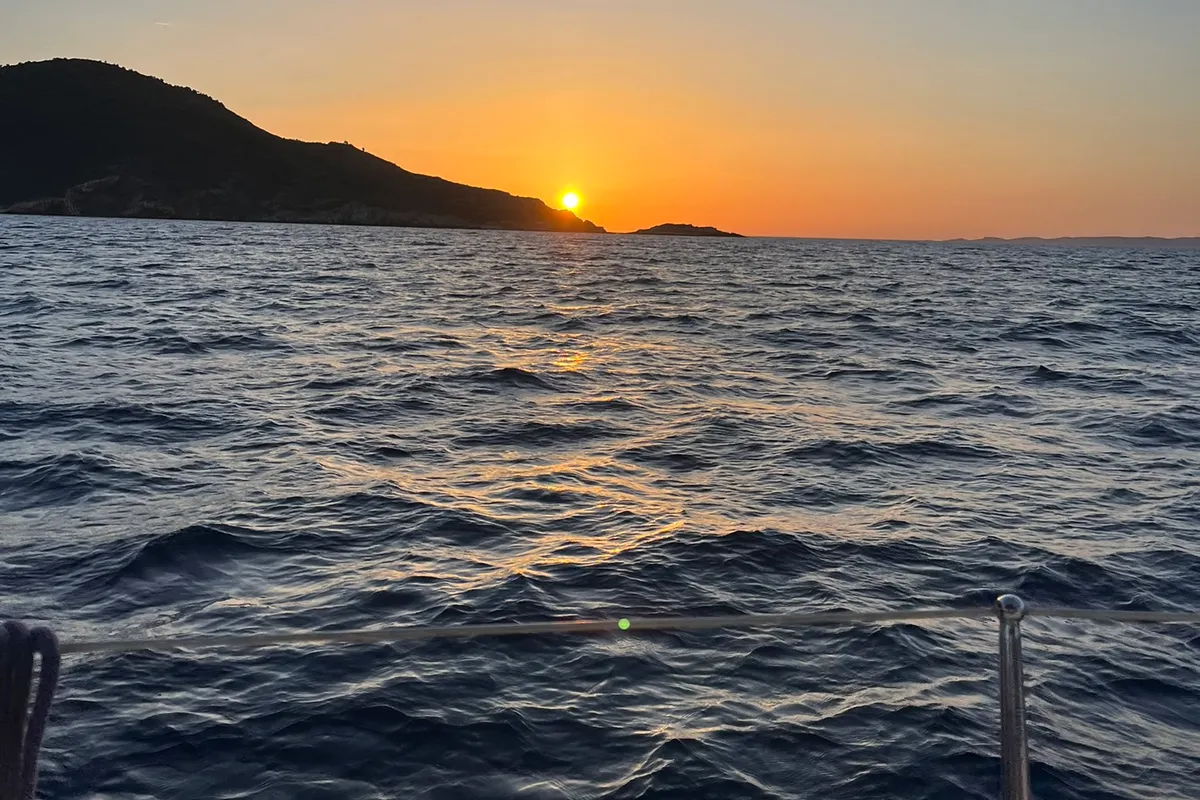 Mila, a Jeanneau Sun Odyssey 42 i sailboat at Volos, Greece