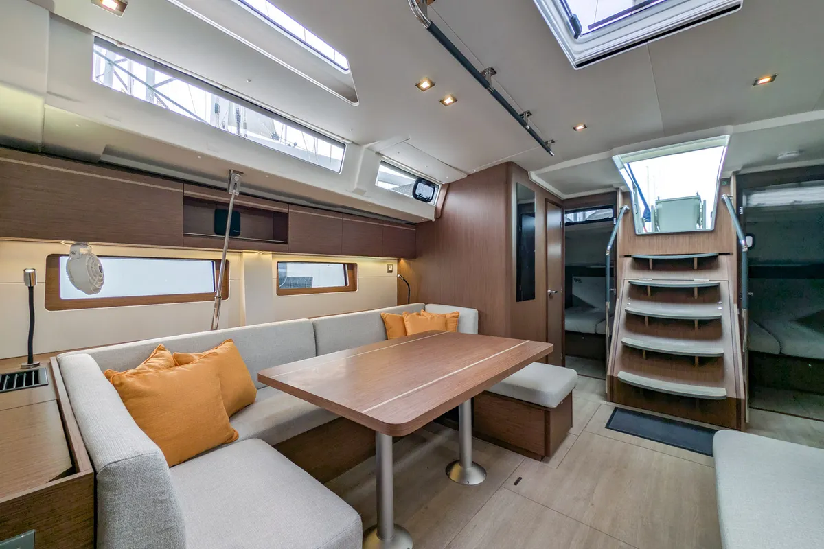 Aquaris, a Beneteau Oceanis 51.1 sailboat at Palma de Mallorca, Spain