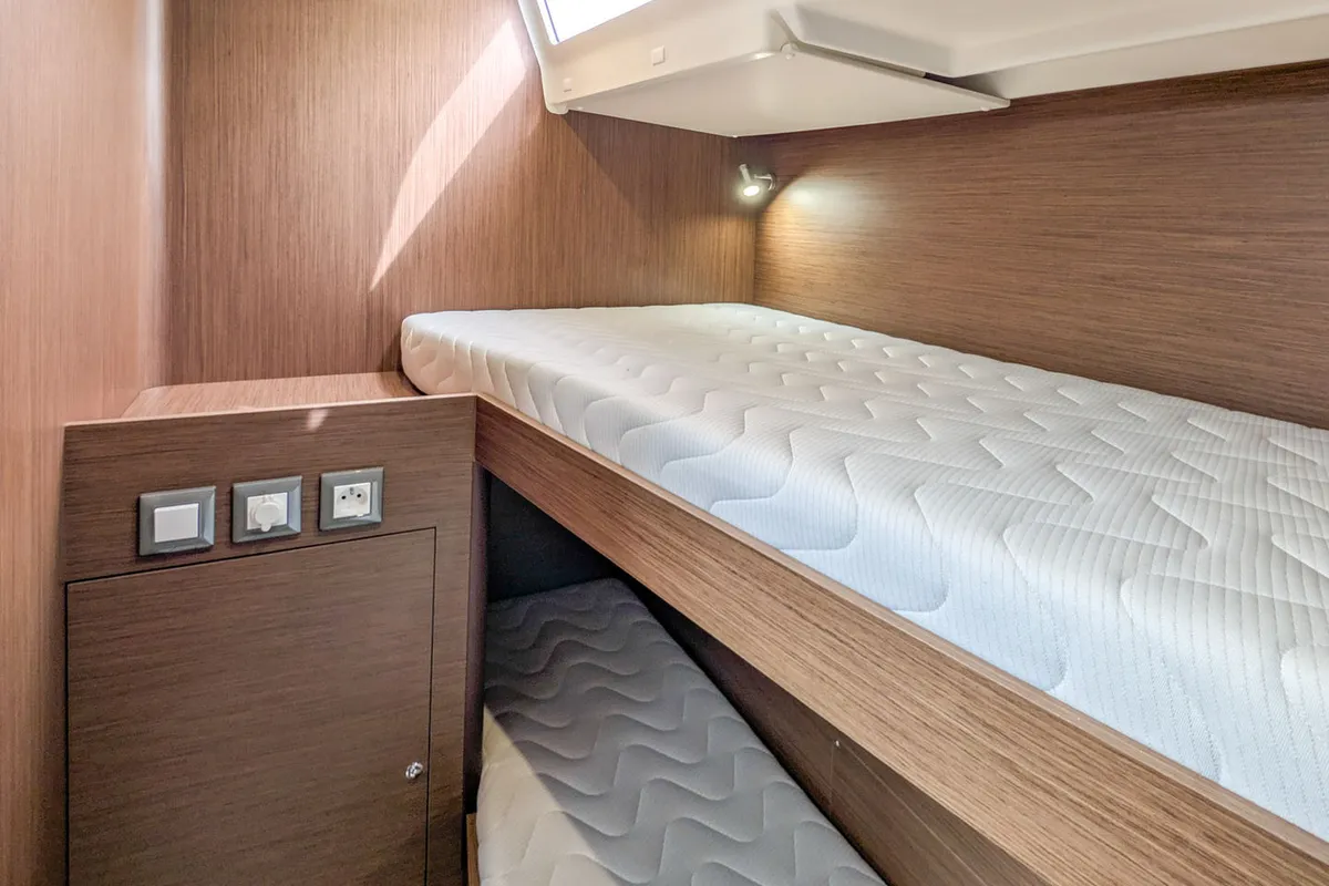 Aquaris, a Beneteau Oceanis 51.1 sailboat at Palma de Mallorca, Spain