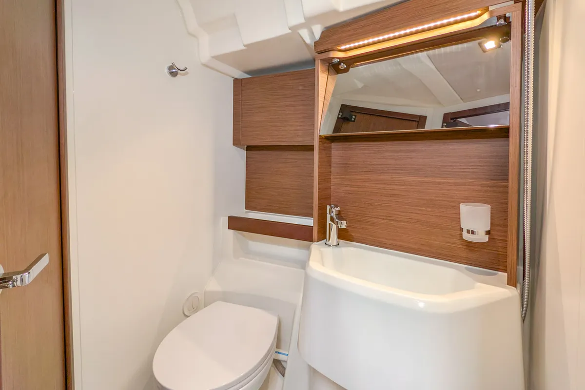 Aquaris, a Beneteau Oceanis 51.1 sailboat at Palma de Mallorca, Spain