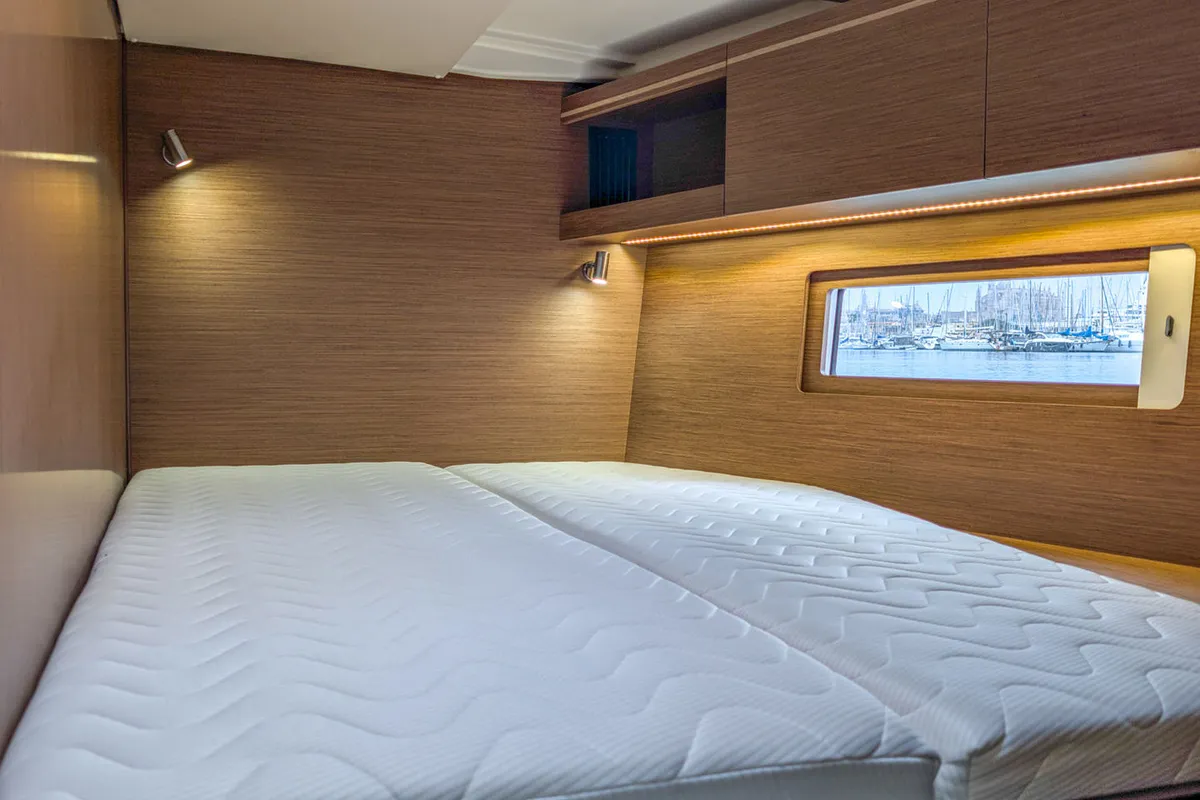 Aquaris, a Beneteau Oceanis 51.1 sailboat at Palma de Mallorca, Spain