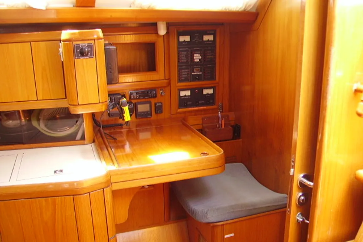 Sweet Sue II, a Jeanneau Sun Odyssey 47 sailboat at Athens, Greece