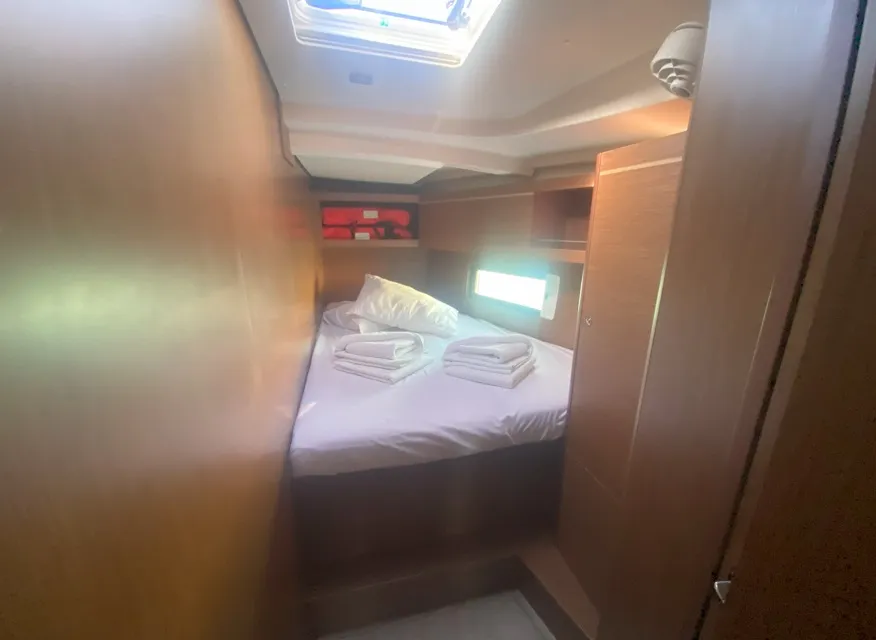 Cabin on Glykeria , a Beneteau Oceanis 46.1 sailboat at Municipal Unit of Lefkada, Greece