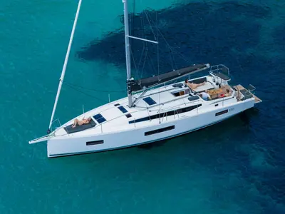 NN2, a Jeanneau Sun Odyssey 455 sailboat at Road Town, British Virgin Islands