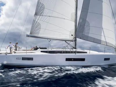 NN2, a Jeanneau Sun Odyssey 455 sailboat at Road Town, British Virgin Islands