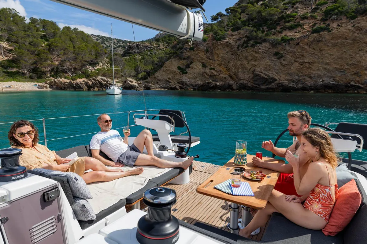 NN2, a Jeanneau Sun Odyssey 455 sailboat at Road Town, British Virgin Islands