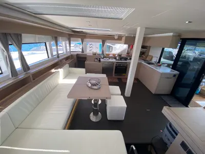 Salon of The Moon (MAR), a Lagoon 55 catamaran at Alameda, United States
