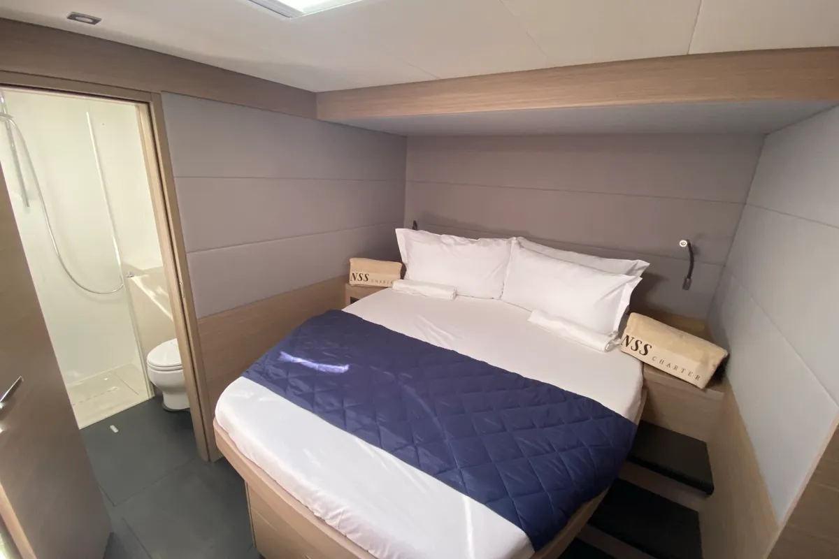 Cabin on The Moon (MAR), a Lagoon 55 catamaran at Alameda, United States