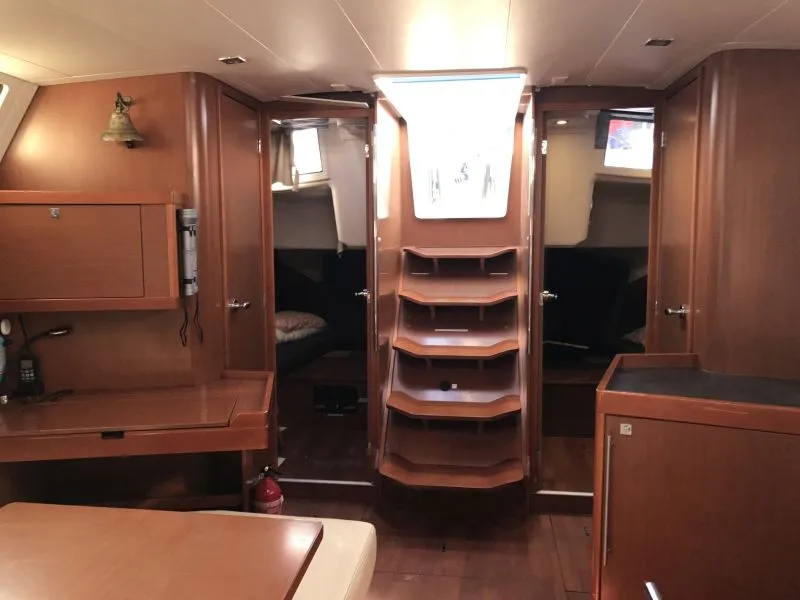 Salon of Alboran XXXIV Nini (Radazul), a Beneteau Oceanis 45 sailboat at El Rosario, Spain
