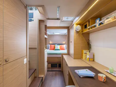 Cabin on Find Us II, a Lagoon 43 - 3 + 1 cab. OW catamaran at Grad Kaštela, Croatia