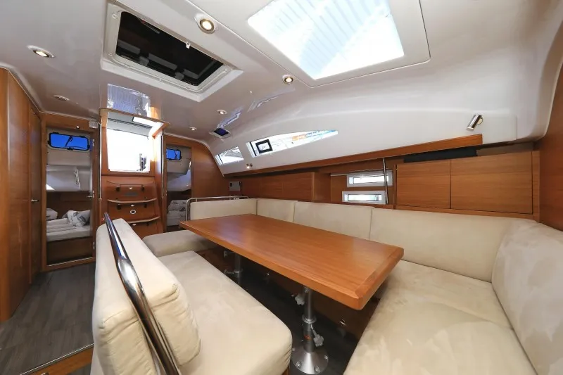 Salon of Ianira, a Elan Impression 45.1 sailboat at Biograd na Moru, Croatia