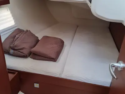 Cabin on Mystique, a Hanse 418 sailboat at Municipal Unit of Ellomenos, Greece