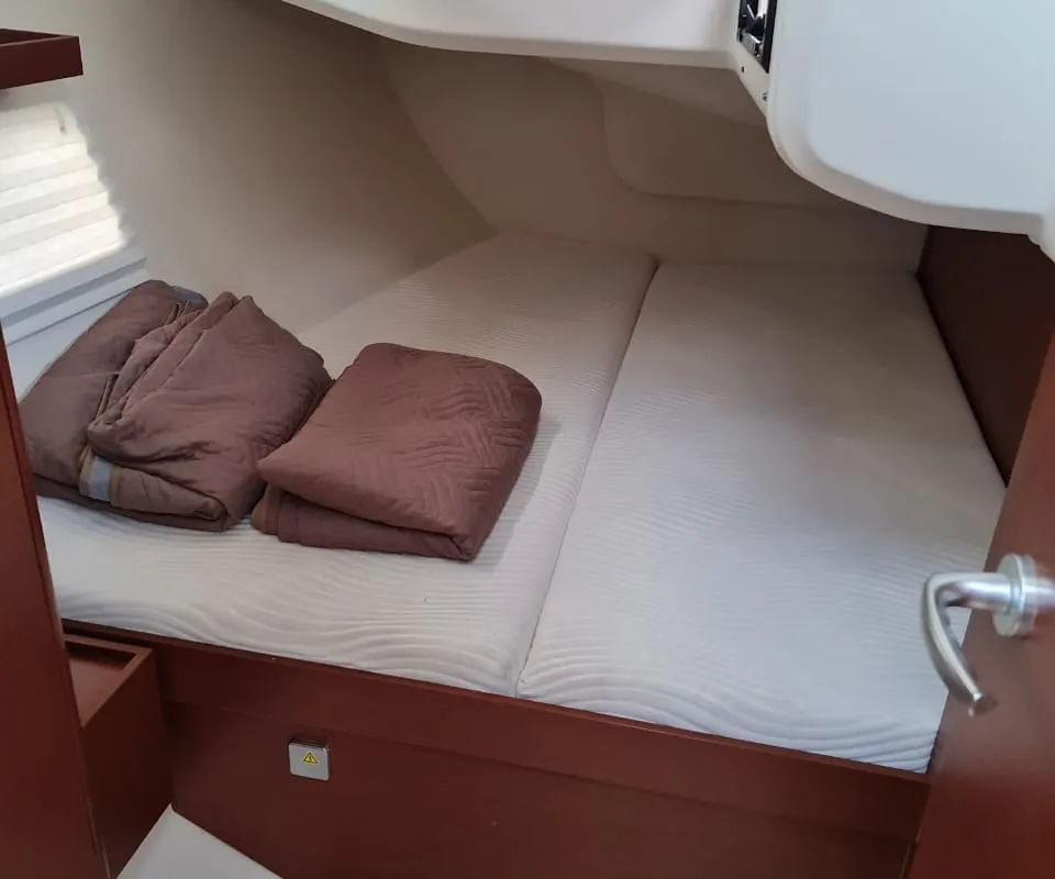 Cabin on Mystique, a Hanse 418 sailboat at Municipal Unit of Ellomenos, Greece
