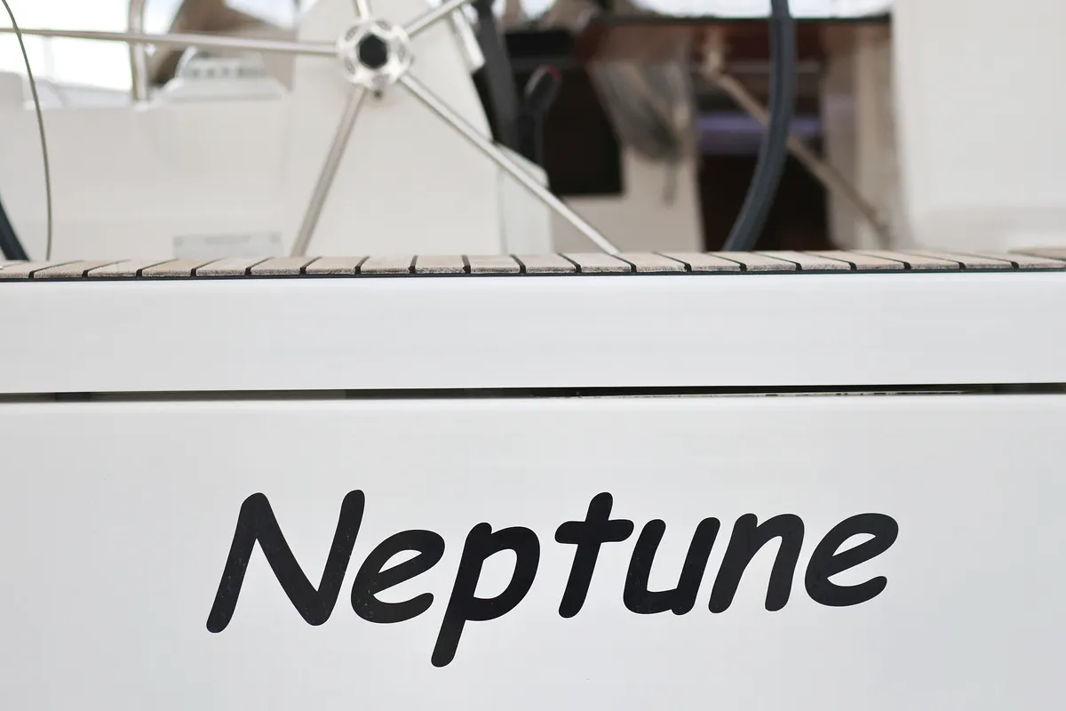 Neptune, a Dufour 412 GL sailboat at Grad Biograd na Moru, Croatia