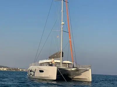 KIWI, a Excess catamaran at Canet-en-Roussillon, France