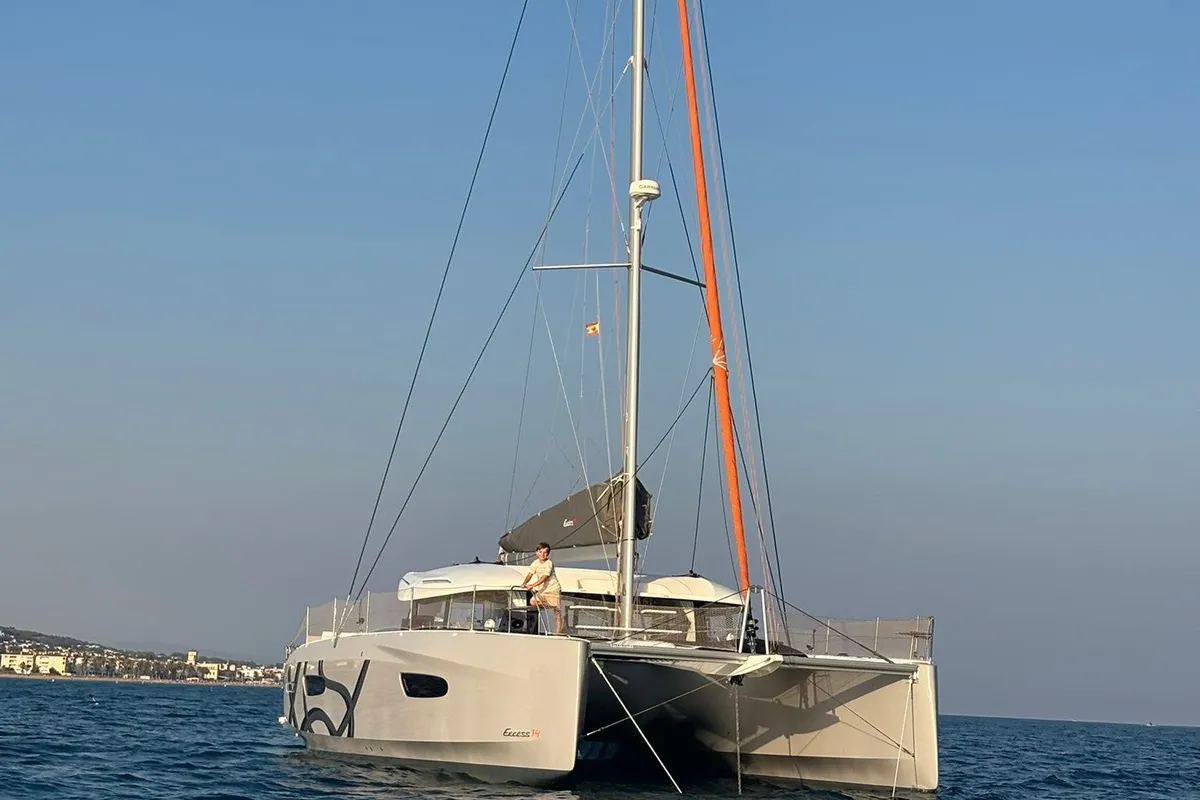 KIWI, a Excess catamaran at Canet-en-Roussillon, France