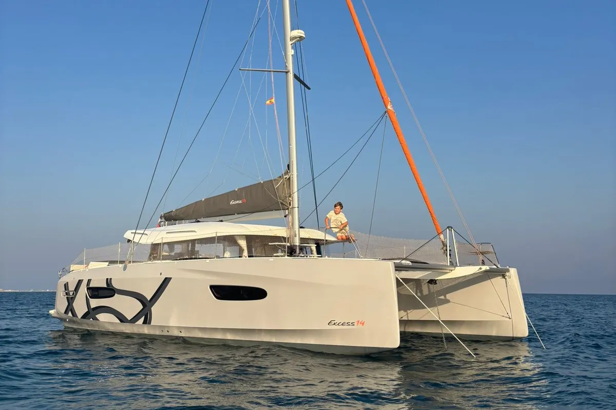 KIWI, a Excess catamaran at Canet-en-Roussillon, France