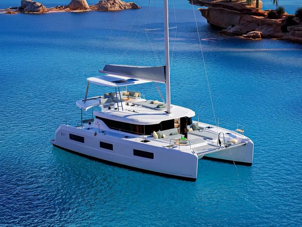 Active Cruises, a Lagoon 47 catamaran at Seget Donji, Croatia