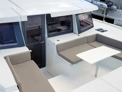 Le 113_X, a Bali 4.2 catamaran at Road Town, British Virgin Islands