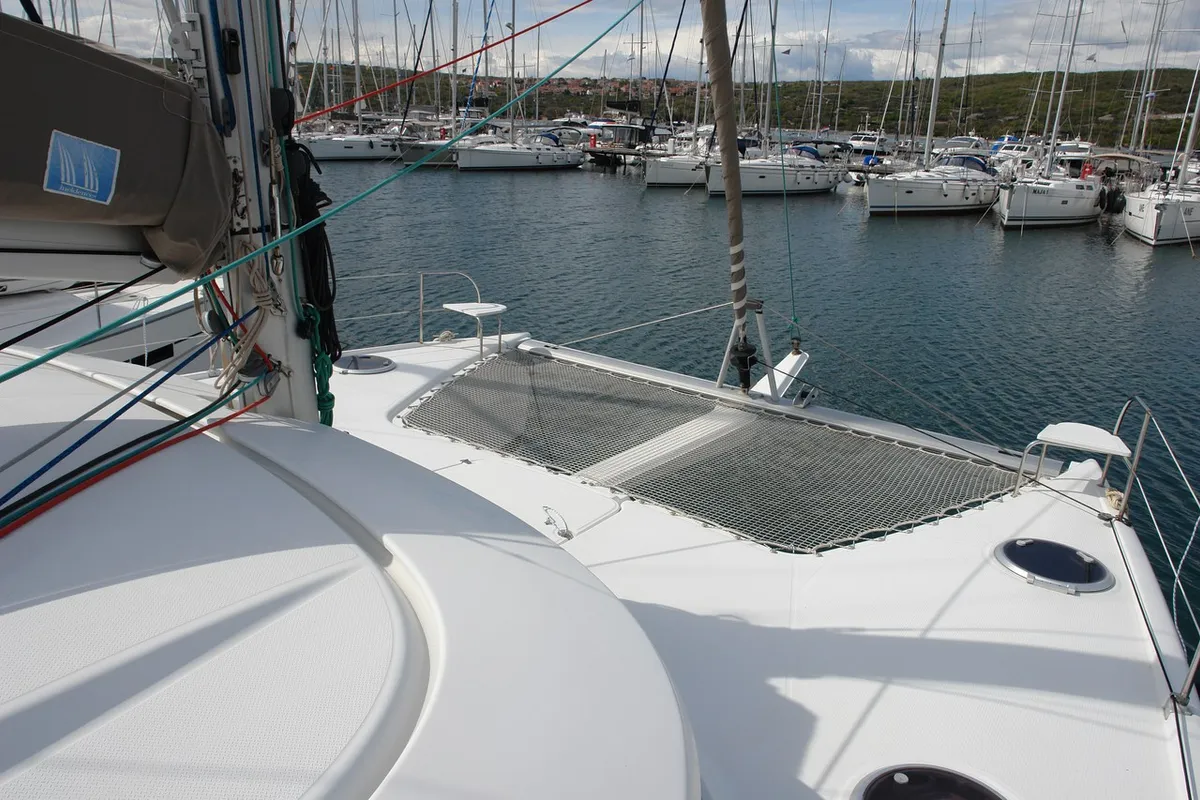 Argos, a Fountaine Pajot Lipari 41 catamaran at Punat, Croatia