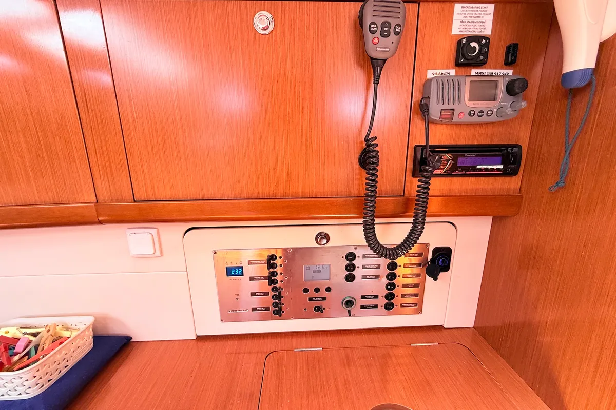 Juliette, a Beneteau Oceanis 46 sailboat at Općina Sukošan, Croatia