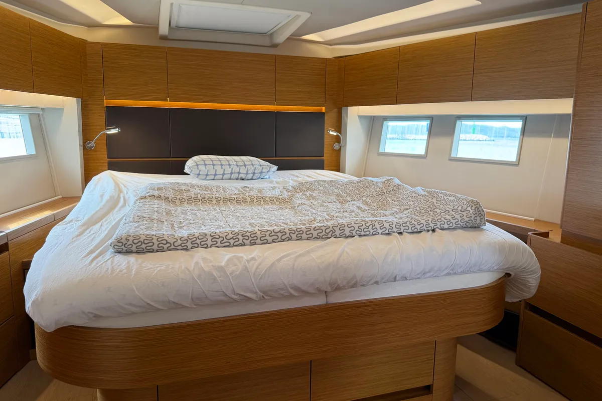 Cabin on Joanna, a Hanse 588 sailboat at Grad Biograd na Moru, Croatia