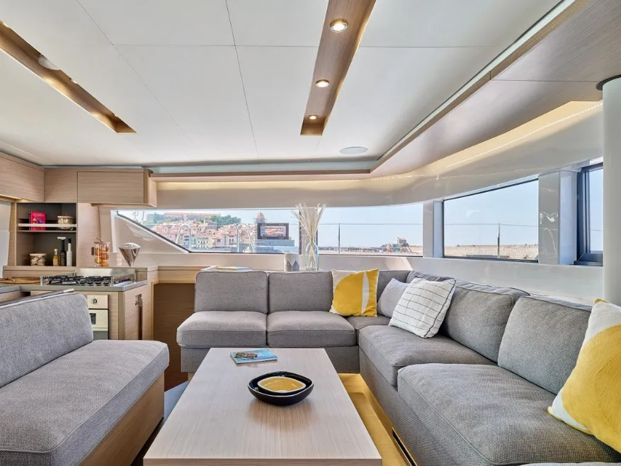 Princess Hana, a Lagoon 51 catamaran at Seget Donji, Croatia