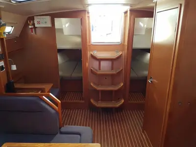 Cabin on Lola, a Bavaria Cruiser 40 sailboat at Volos Municipality, Greece