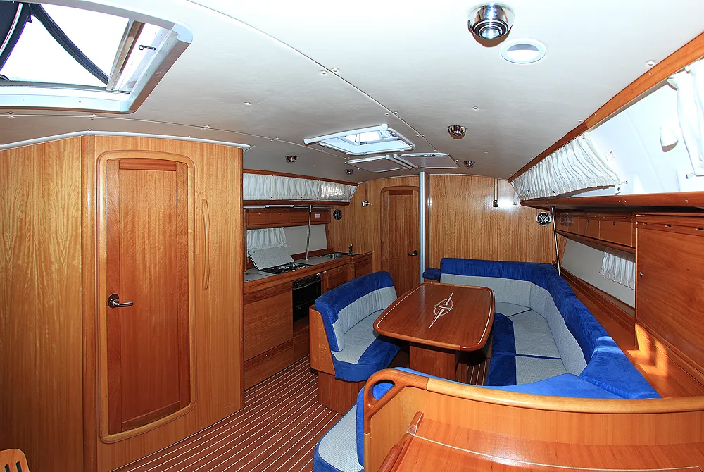 Fenix, a Bavaria 40 Cruiser sailboat at Pirovac, Croatia