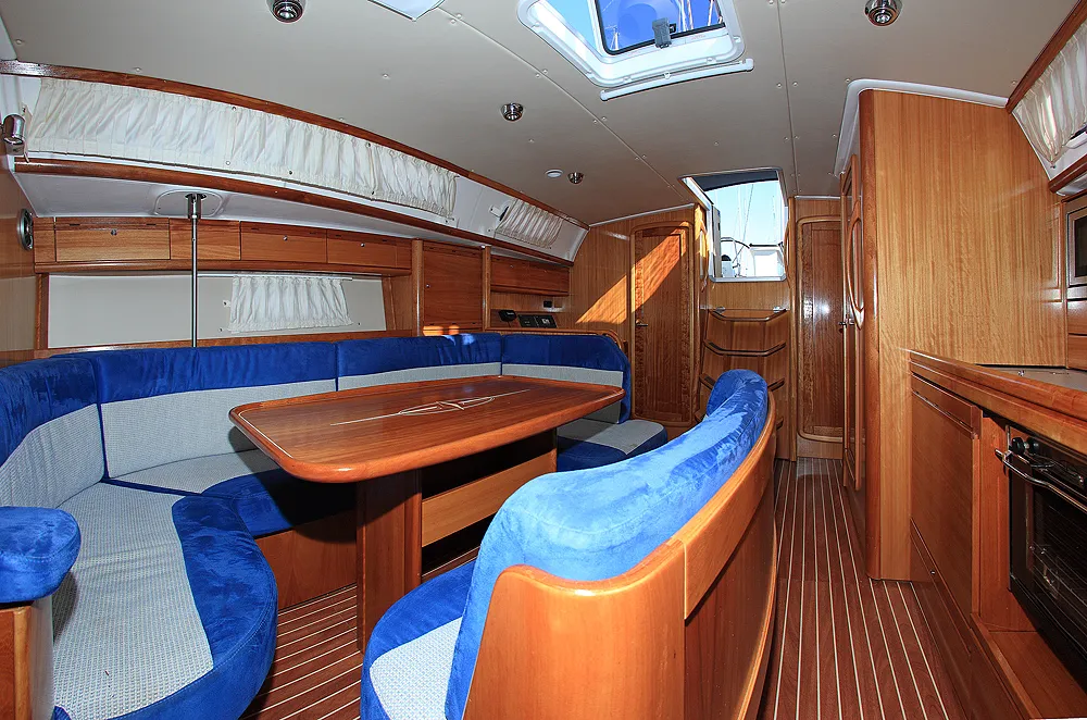 Fenix, a Bavaria 40 Cruiser sailboat at Pirovac, Croatia