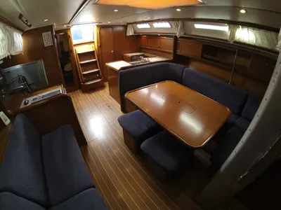 Salon of Kety, a Grand Soleil 50 sailboat at Grad Šibenik, Croatia