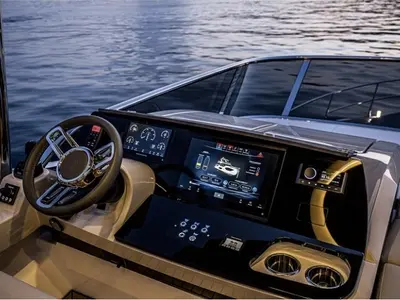 Mani, a Absolute 58 motor yacht at Aalsmeer, Netherlands