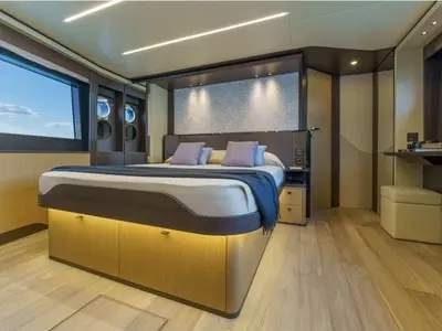 Mani, a Absolute 58 motor yacht at Aalsmeer, Netherlands