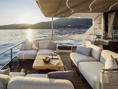 Mani, a Absolute 58 motor yacht at Aalsmeer, Netherlands