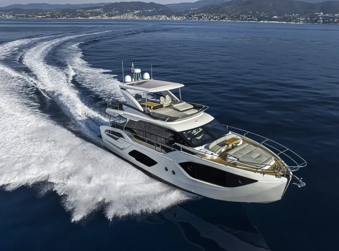 Mani, a Absolute 58 motor yacht at Aalsmeer, Netherlands