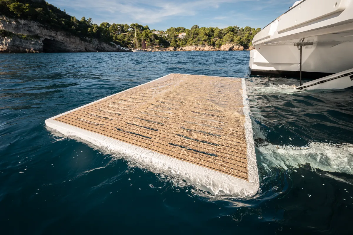CRAZY BABY TOO, a Bali 5.8 catamaran at Port d'Andratx, Spain