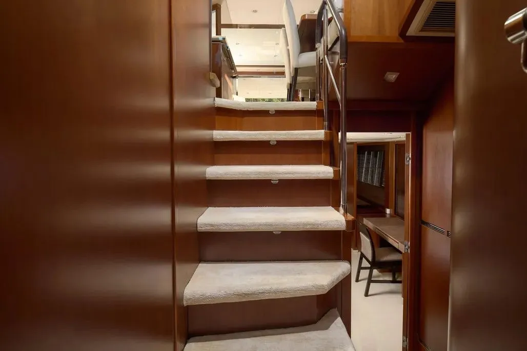 Champion, a Princess 72 Fly motor yacht at Podstrana - Miljevac, Croatia