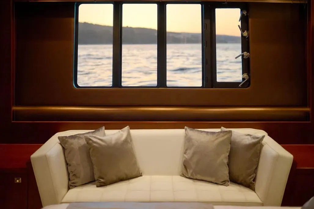 Champion, a Princess 72 Fly motor yacht at Podstrana - Miljevac, Croatia