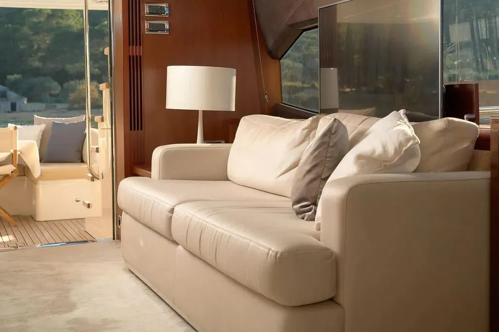 Champion, a Princess 72 Fly motor yacht at Podstrana - Miljevac, Croatia