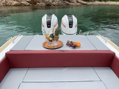 NN, a Altamarea Wave 27 GT RIB at Cannigione, Italy
