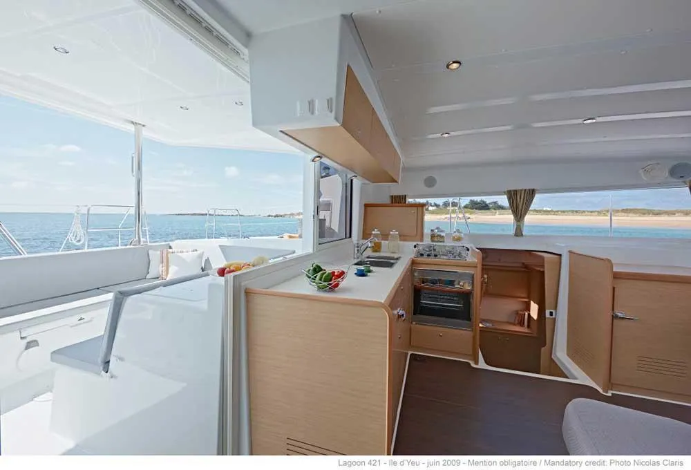 Nirvana AC Watermaker Gen StarLink + Elegant Pack refit 2022, a Lagoon 421 catamaran at Municipal Unit of Lefkada, Greece