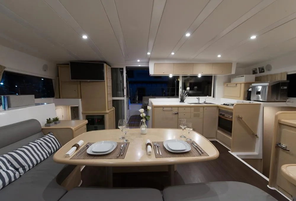 Nirvana AC Watermaker Gen StarLink + Elegant Pack refit 2022, a Lagoon 421 catamaran at Municipal Unit of Lefkada, Greece