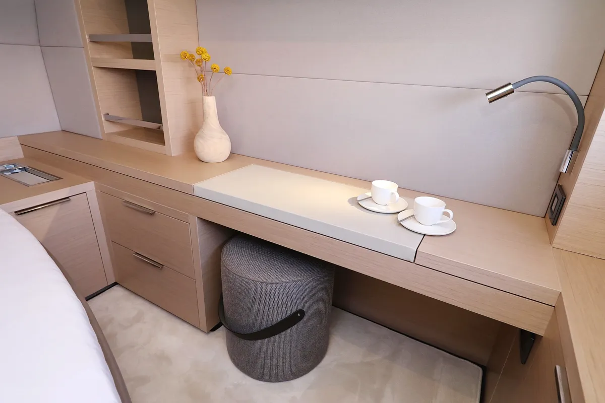 Cabin on NOMAD, a Lagoon 55 catamaran at Split, Croatia