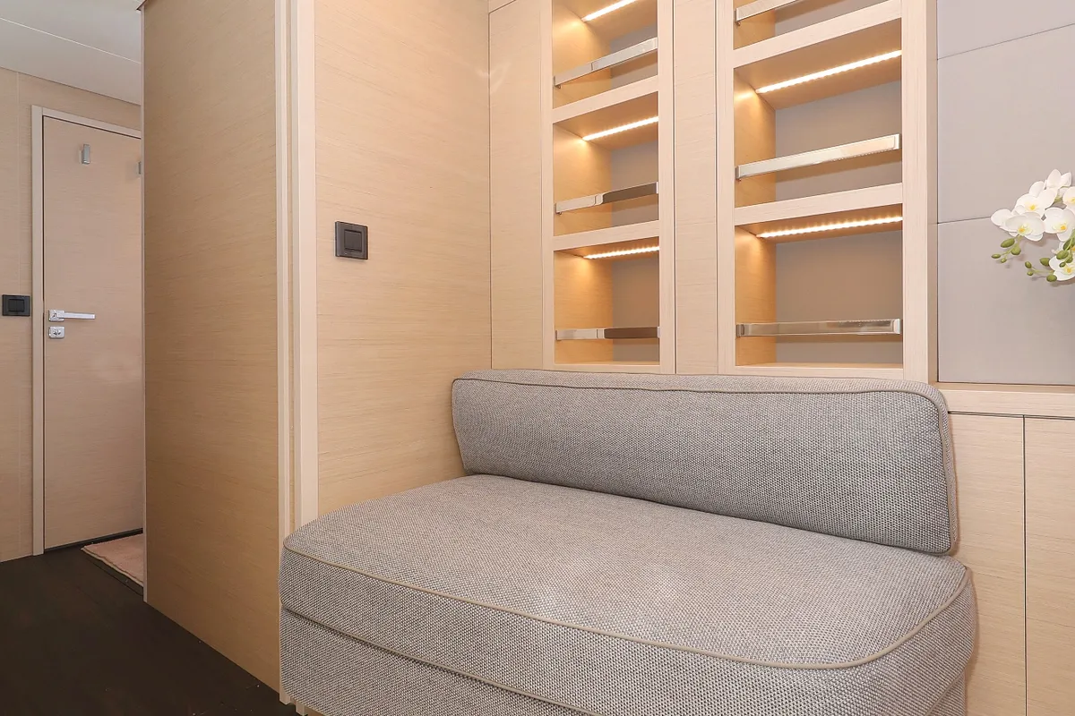 Cabin on NOMAD, a Lagoon 55 catamaran at Split, Croatia