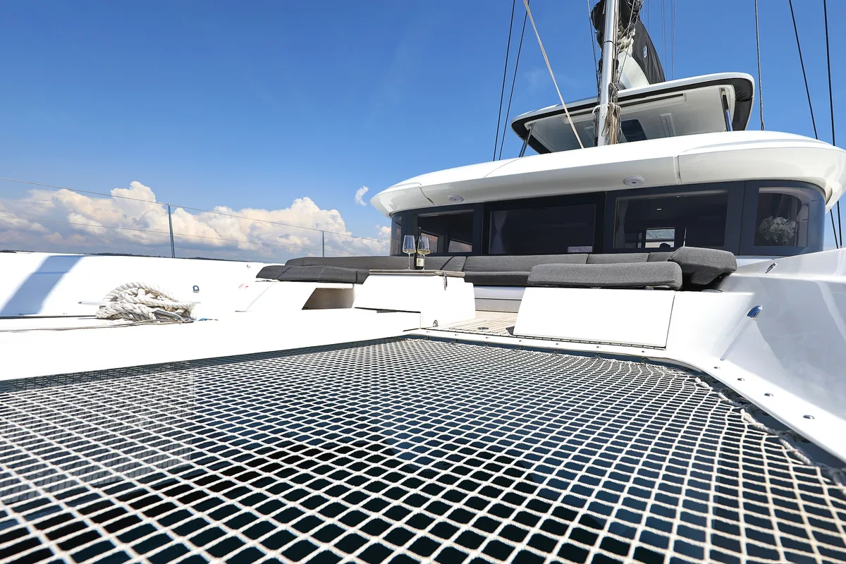 NOMAD, a Lagoon 55 catamaran at Split, Croatia