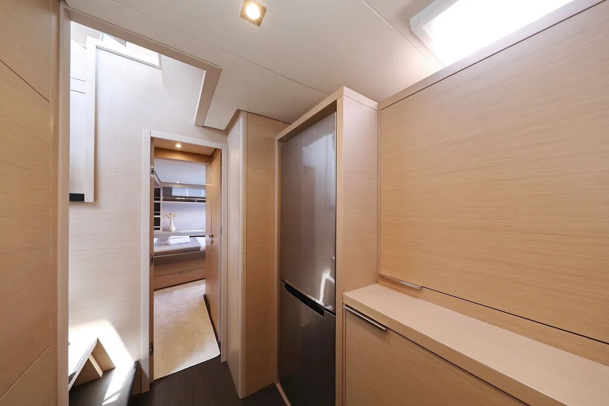 Cabin on NOMAD, a Lagoon 55 catamaran at Split, Croatia